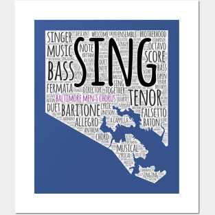 Sing Baltimore Posters and Art